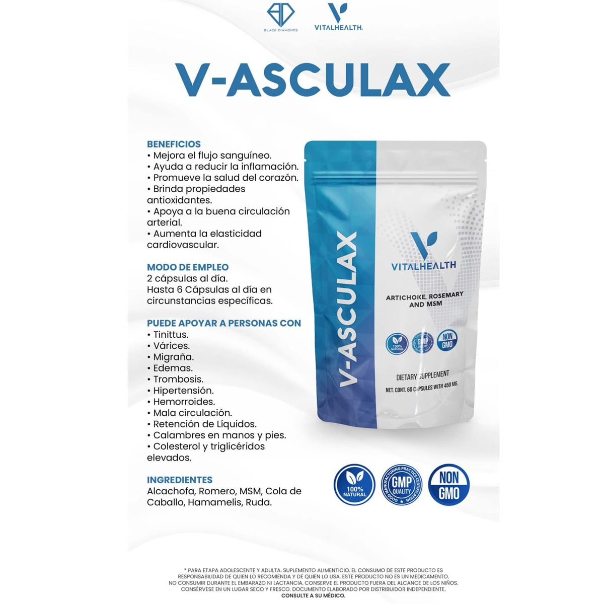 V-ASCULAX VITALHEALTH