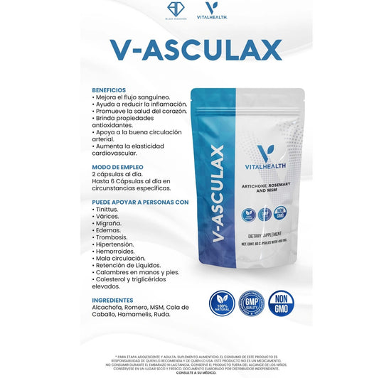 V-ASCULAX VITALHEALTH