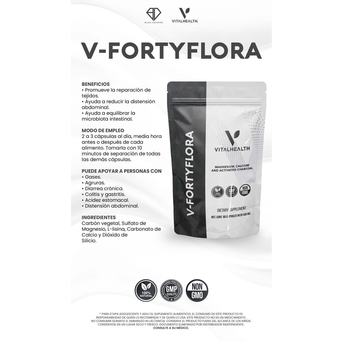 V-FORTYFLORA VITALHEALTH