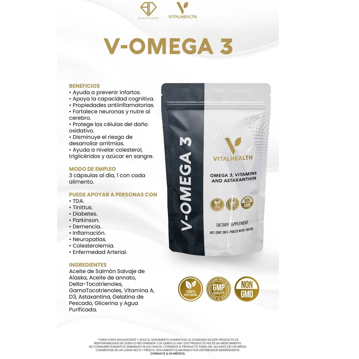 V-OMEGA 3 VITALHEALTH