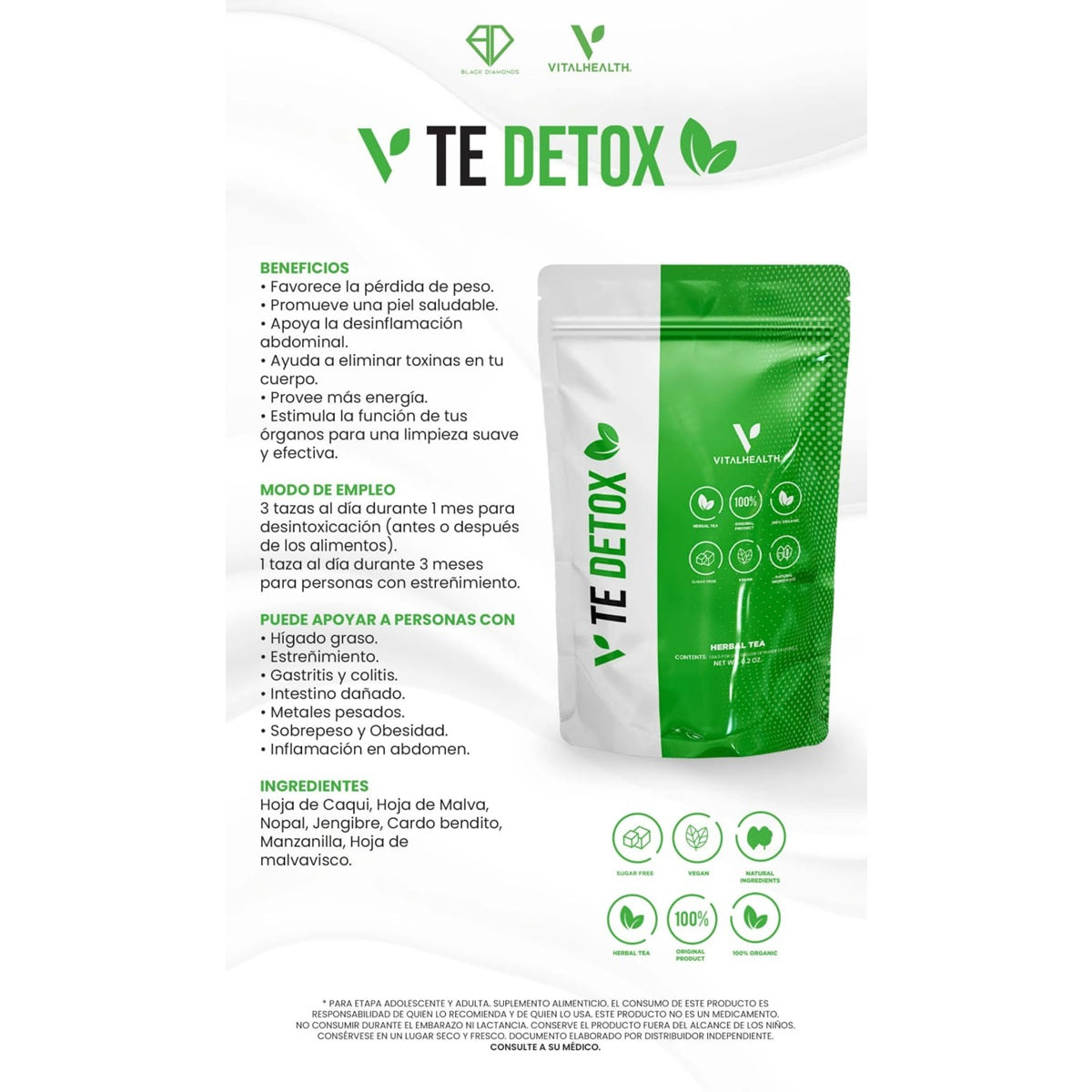 V-TE DETOX VITALHEALTH