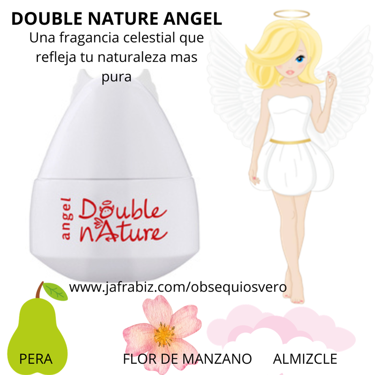DOUBLE NATURE ANGEL EAU DE TOILETTE JAFRA